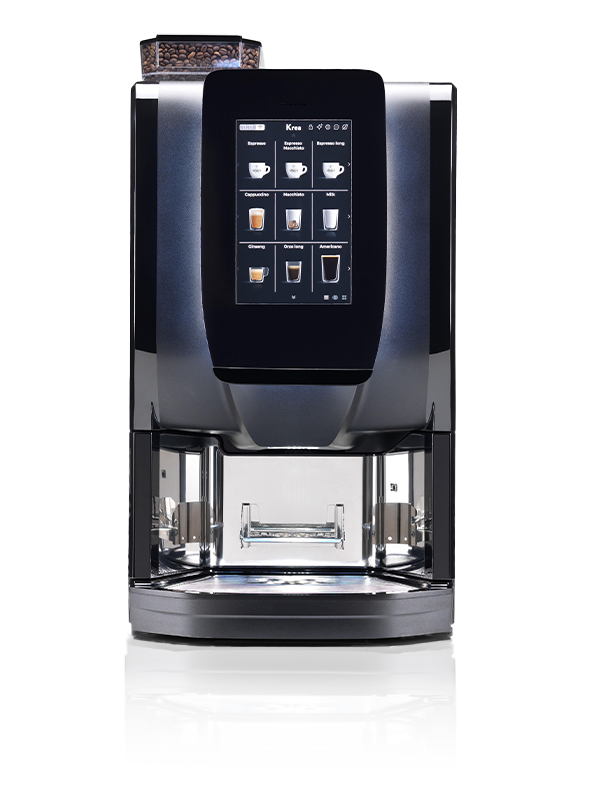 Unser neuer Kaffeevollautomat G300 fresh at work G300 frontale Ansicht